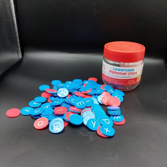 hand2mind | Toys | Hand2mind Lowercase Alphabet Chips Learning Letters ...